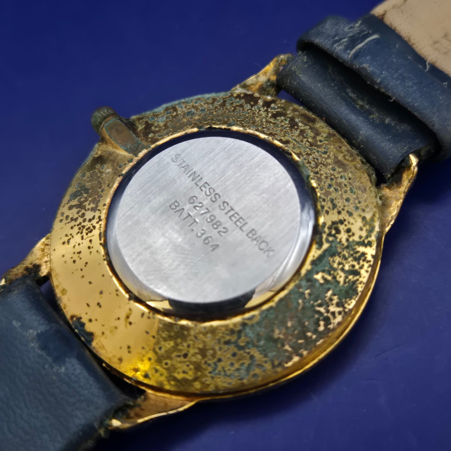 Klassische CMI Herren Uhr – Blaues Zifferblatt mit kleiner Sekunde