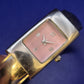Elegante Yves Rocher Damen Uhr – Stilvolles Spangen-Design in Rosa