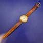 Klassische Royal Quartz Herren Uhr – Elegantes Gold Design mit Lederband