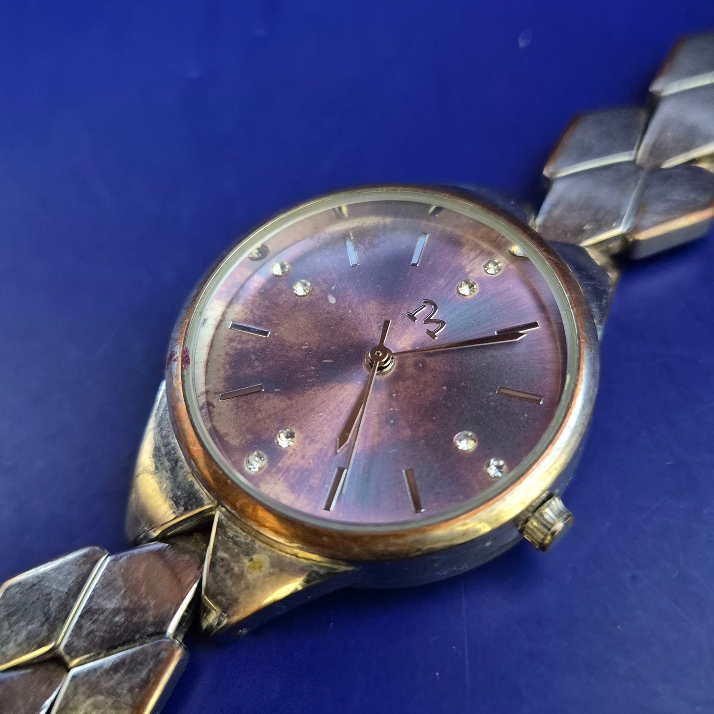 Moderne MyTime Damen Uhr – Stilvolles Rauten-Design in Silberoptik