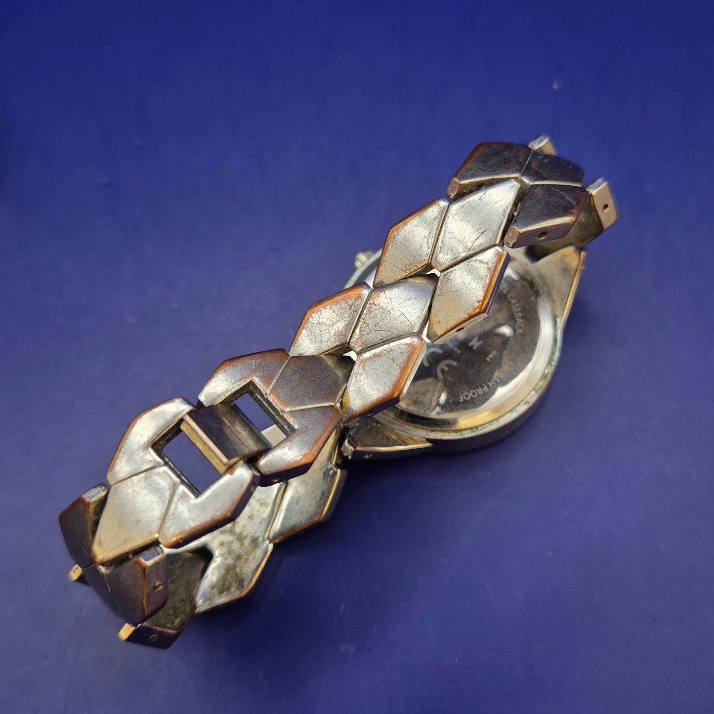 Moderne MyTime Damen Uhr – Stilvolles Rauten-Design in Silberoptik