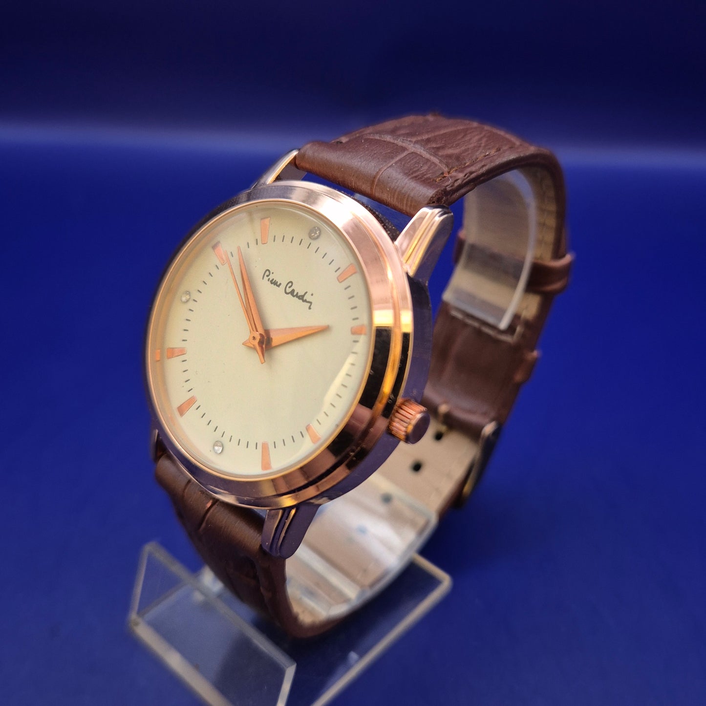 Elegante Pierre Cardin Herren Uhr – Klassischer Look mit Lederarmband