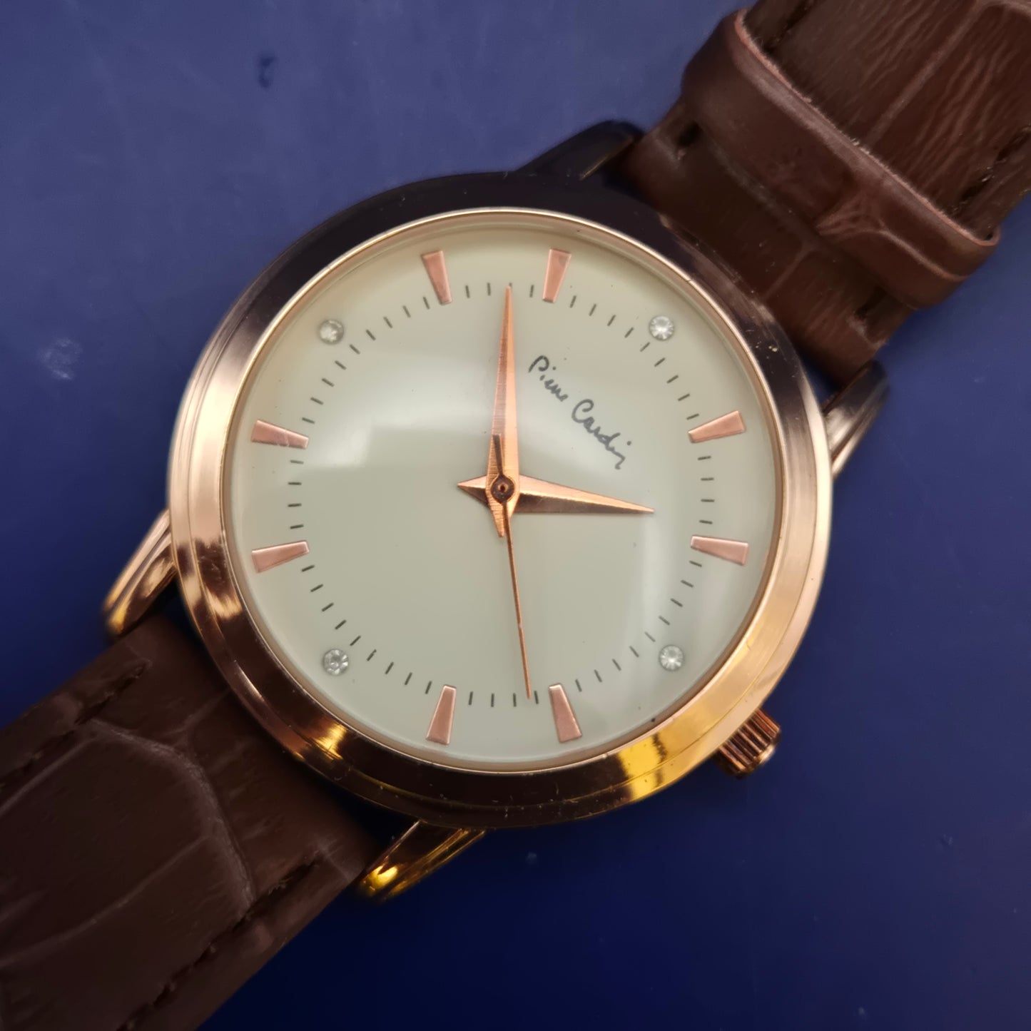 Elegante Pierre Cardin Herren Uhr – Klassischer Look mit Lederarmband
