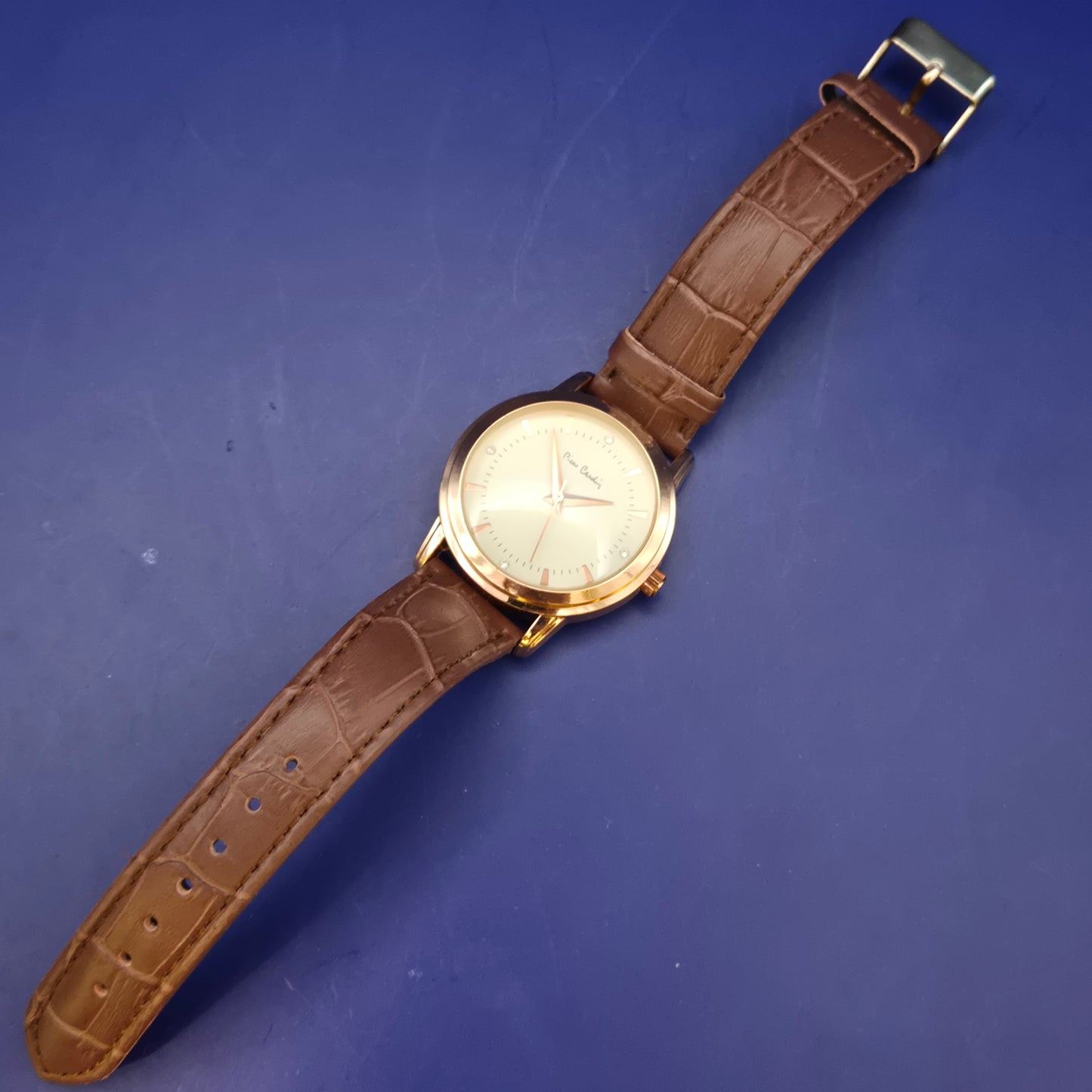 Elegante Pierre Cardin Herren Uhr – Klassischer Look mit Lederarmband