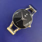Elegante Sempre Damen Uhr – Minimalistisches Design in Schwarz und Silber