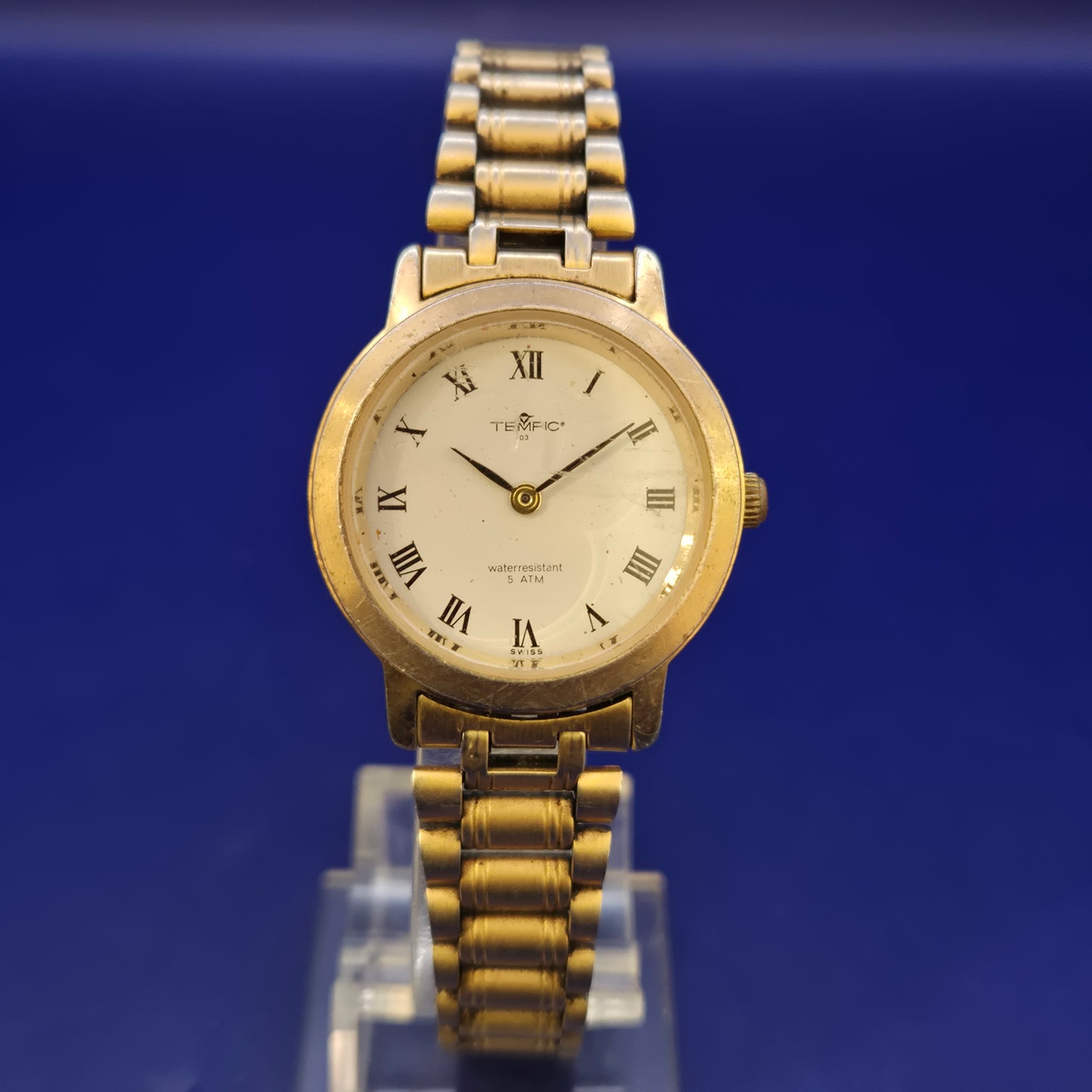 Elegante Tempic Damen Uhr – Klassischer Stil mit Römischen Ziffern