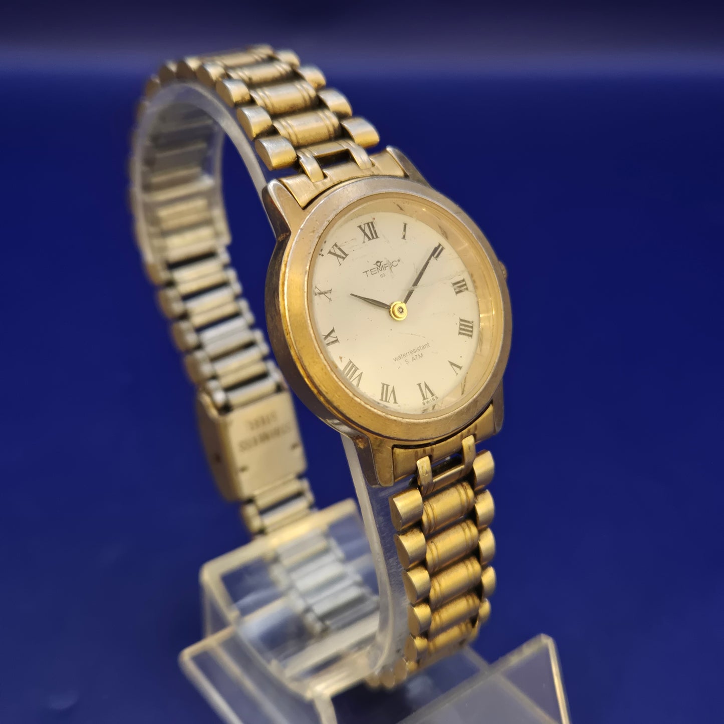 Elegante Tempic Damen Uhr – Klassischer Stil mit Römischen Ziffern