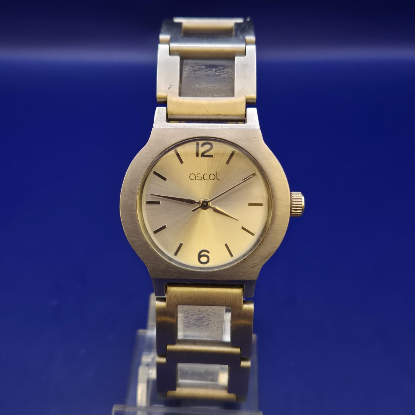 Klassische Ascot Damen Uhr – Elegantes Bicolor-Design mit Edelstahl