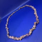 Edle Amethyst Splitterkette – Naturstein Halskette in Lila