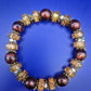 Stilvolles Perlen Armband in Braun und Amber – Eleganter Vintage Look