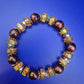 Stilvolles Perlen Armband in Braun und Amber – Eleganter Vintage Look
