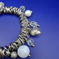 Charmantes Perlen Bettelarmband – Silbernes Design mit Elefanten Motiv