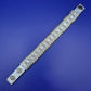 Modisches Damen Armband mit Strasssteinen – Eleganter Silber-Look