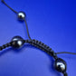 Stilvolles Hämatit Shamballa Armband – Unisex Macramé Schmuck
