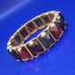 Stilvolles Damen Armband mit violetten Steinen – Elegantes Vintage Design
