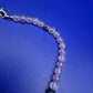 Elegante Fluorit Damen Kette – Sanfte Violetttöne für jeden Anlass
