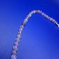 Elegante Fluorit Damen Kette – Sanfte Violetttöne für jeden Anlass