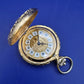 Edle Sonette Swiss Taschen Uhr – Elegantes Skelett Design mit Relief