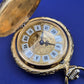 Edle Sonette Swiss Taschen Uhr – Elegantes Skelett Design mit Relief