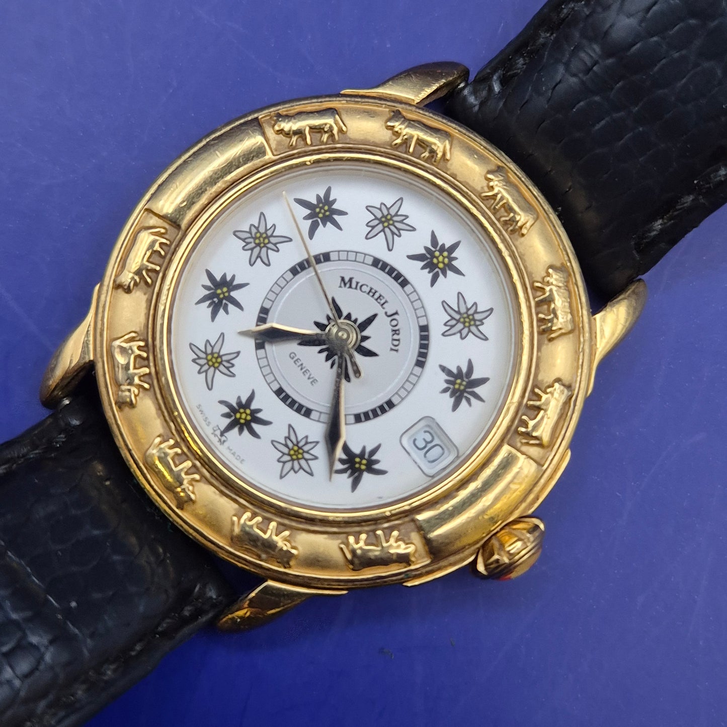 Exklusive Michel Jordi Schweiz Herren Uhr – Schweizer Kultur Design