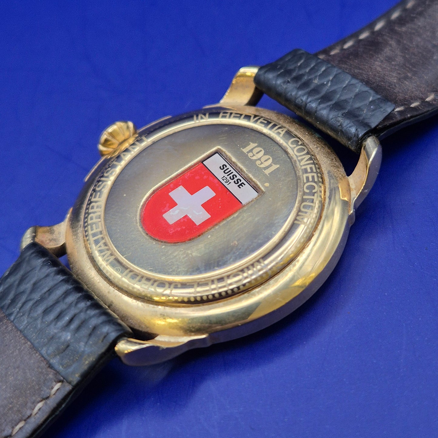 Exklusive Michel Jordi Schweiz Herren Uhr – Schweizer Kultur Design