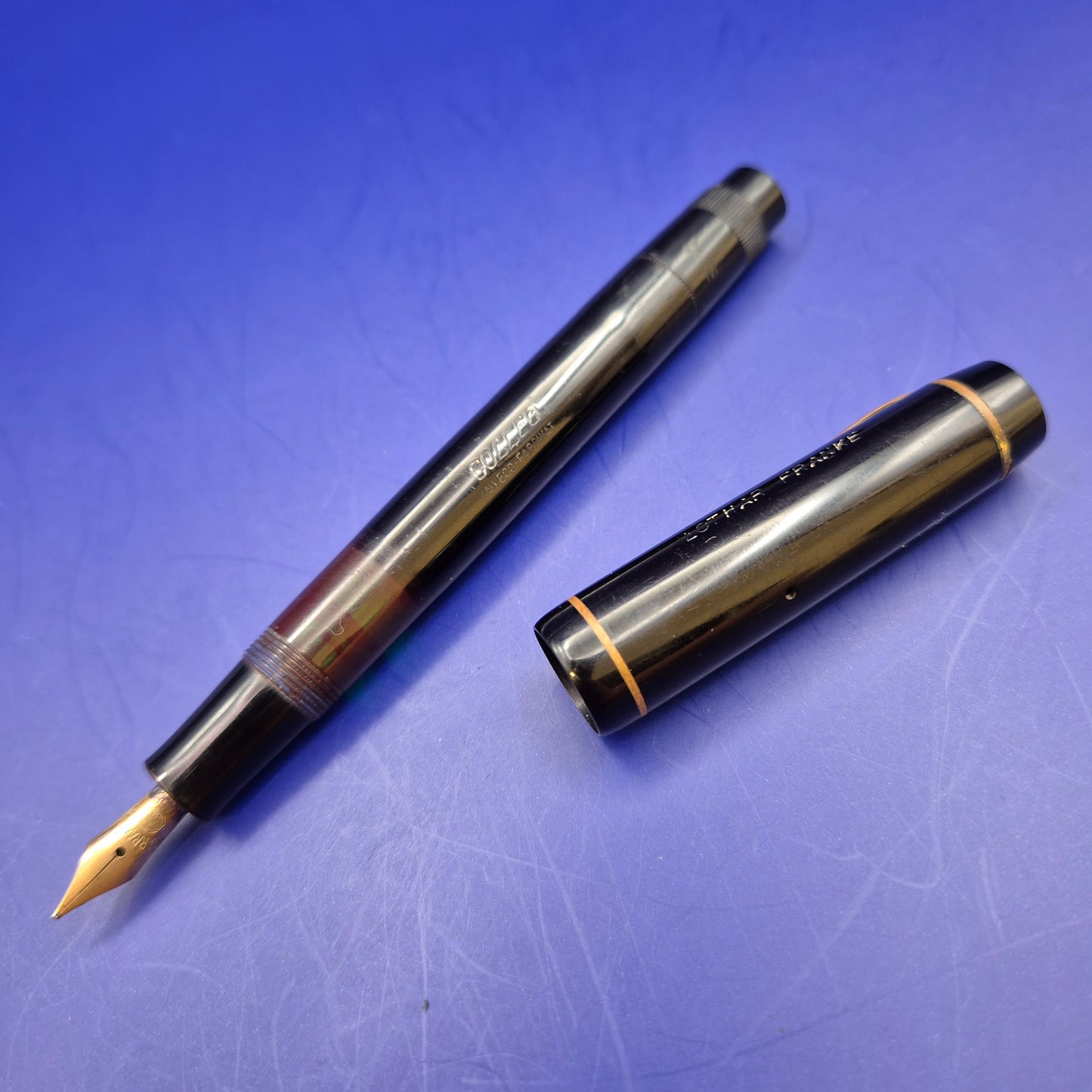 Vintage Kaweco Colleg 55 Füllfederhalter – 14 Karat Goldfeder