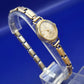 Elegante Pronto Damen Uhr – Vintage-Stil mit Rolled Gold Gehäuse