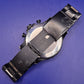Markante Fossil Nate Herren Uhr – Schwarzer Chronograph im XL-Design
