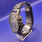Markante Fossil Nate Herren Uhr – Schwarzer Chronograph im XL-Design