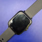 Moderne Smart Watch in Schwarz – Sportliche Unisex Uhr mit Silikonarmband