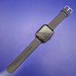 Moderne Smart Watch in Schwarz – Sportliche Unisex Uhr mit Silikonarmband