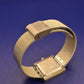 Elegante Yves Rocher Damen Uhr – Quadratisches Design mit Mesh-Armband