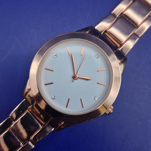 Elegante LDADPR Damen Uhr – Modernes Design in Roségold Optik