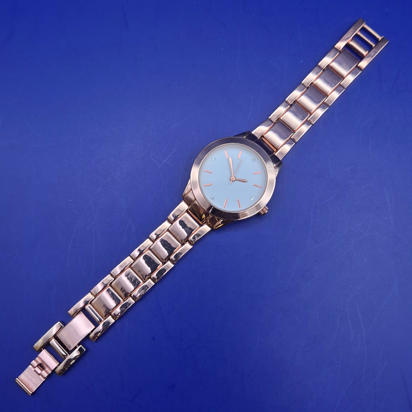 Elegante LDADPR Damen Uhr – Modernes Design in Roségold Optik