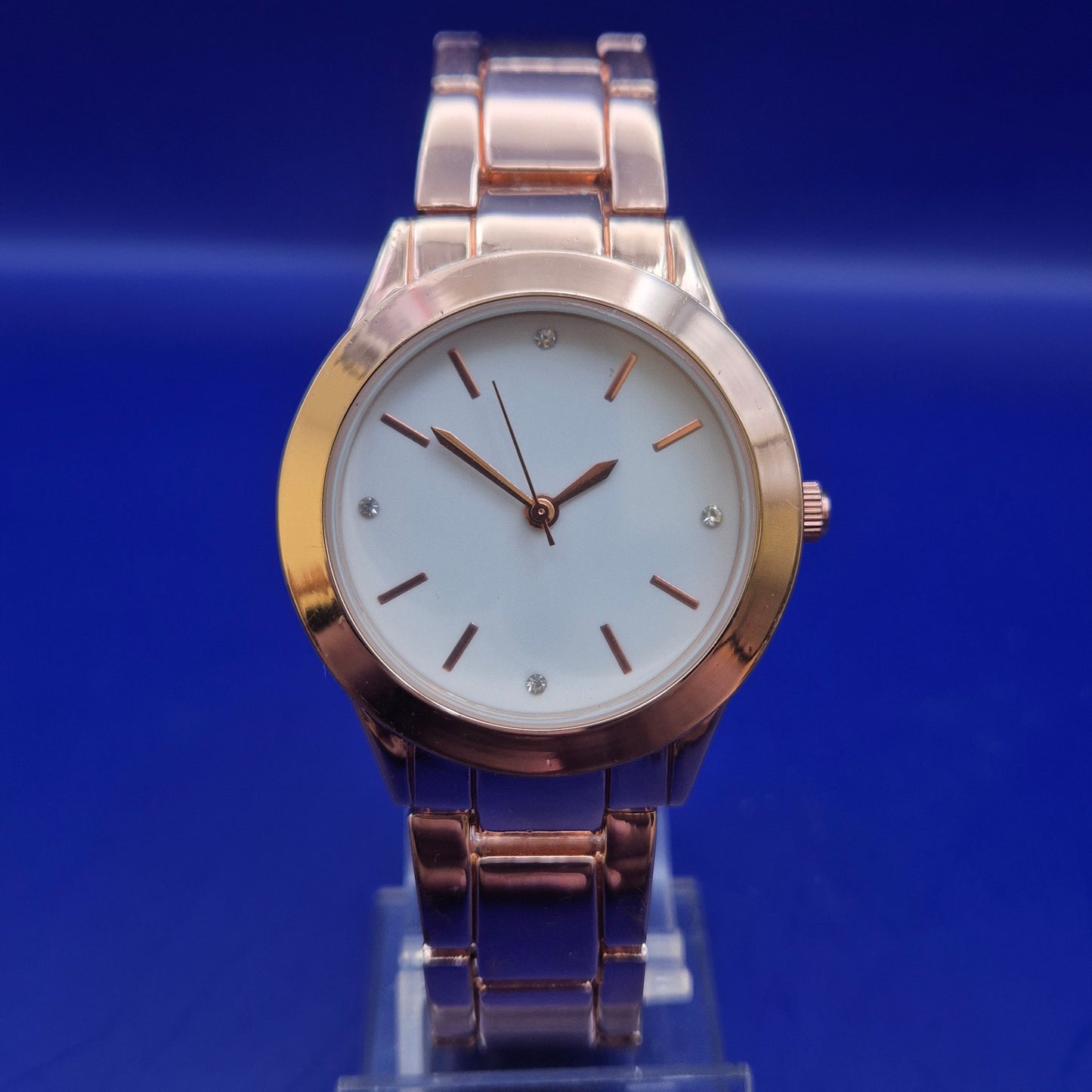 Elegante LDADPR Damen Uhr – Modernes Design in Roségold Optik