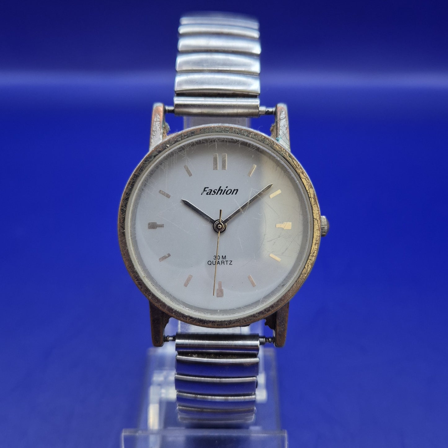 Klassische Fashion Vintage Herren Uhr mit Flexarmband