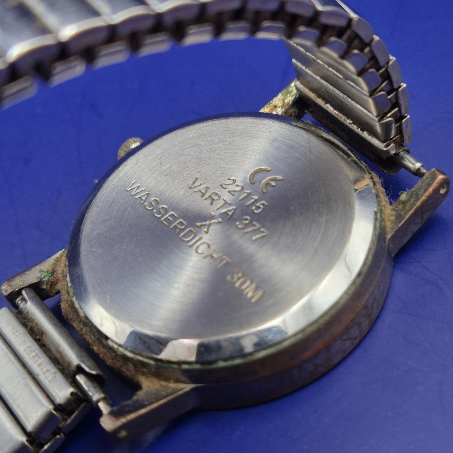 Klassische Fashion Vintage Herren Uhr mit Flexarmband