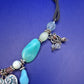 Stilvolle Damen Kette mit Herz Anhänger und Perlen im Boho Look