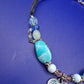 Stilvolle Damen Kette mit Herz Anhänger und Perlen im Boho Look