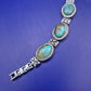 Elegantes Türkis Silber Armband – Stilvoller Damen Schmuck im Vintage Stil