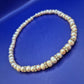 Elegante Perlen Kette mit Strass – Klassischer Damen Schmuck
