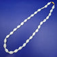 Edle Damen Perlmutt Kette – Elegante Perlmuttkette mit Goldverschluss