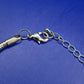 Elegantes Damen Armband in Silber-Optik mit Kristall-Gliedern
