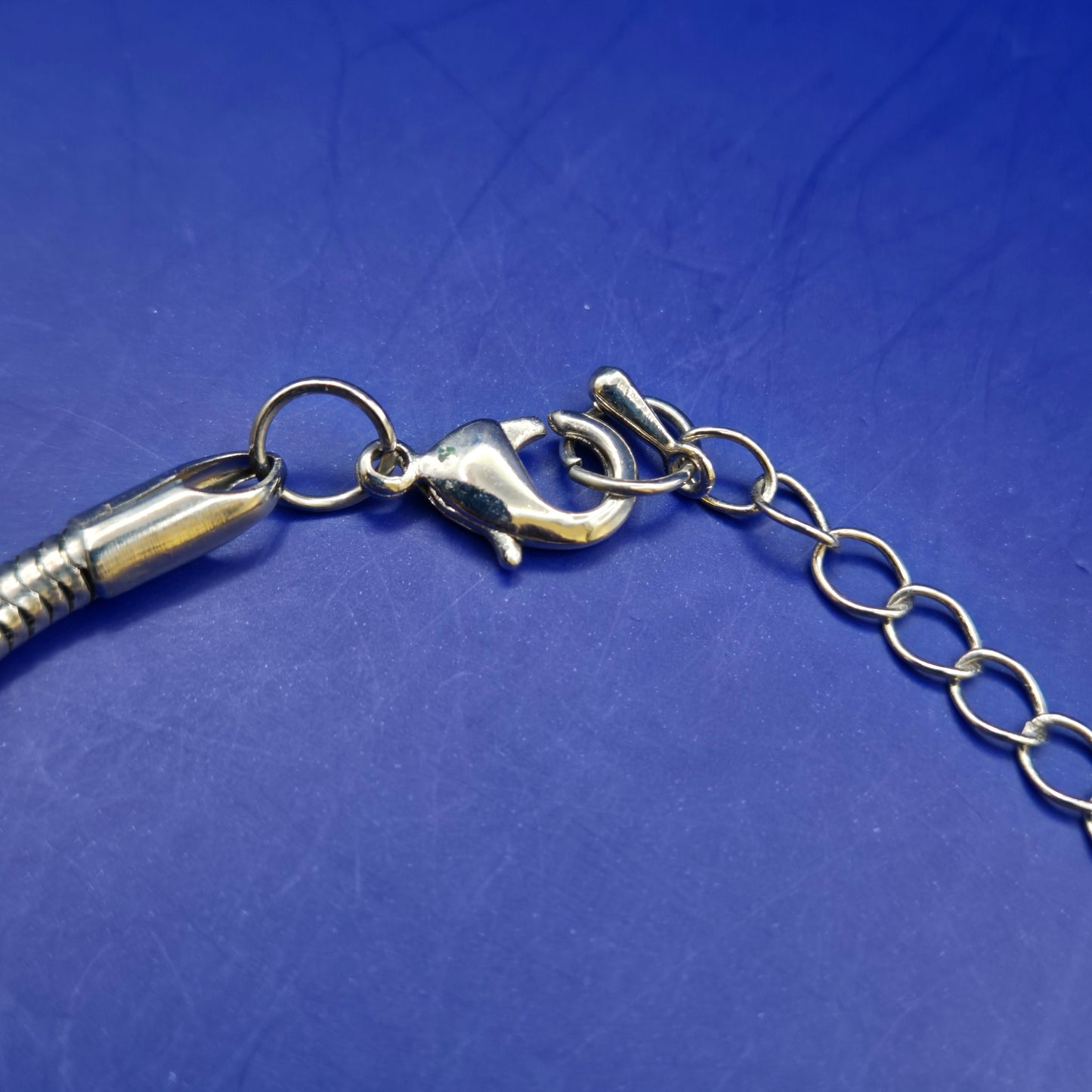 Elegantes Damen Armband in Silber-Optik mit Kristall-Gliedern