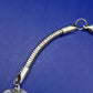 Elegantes Damen Armband in Silber-Optik mit Kristall-Gliedern