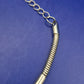 Elegantes Damen Armband in Silber-Optik mit Kristall-Gliedern