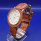 Meister-Anker Vintage Holzoptik Damen Uhr – Einzigartiger Retro-Look
