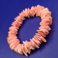 Naturstein Muschel Damen Armband – Sommerlicher Schmuck in Rosa