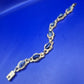 Vintage Armband mit Sodalith Steinen und Gold-Ton Fassung