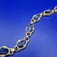 Vintage Armband mit Sodalith Steinen und Gold-Ton Fassung
